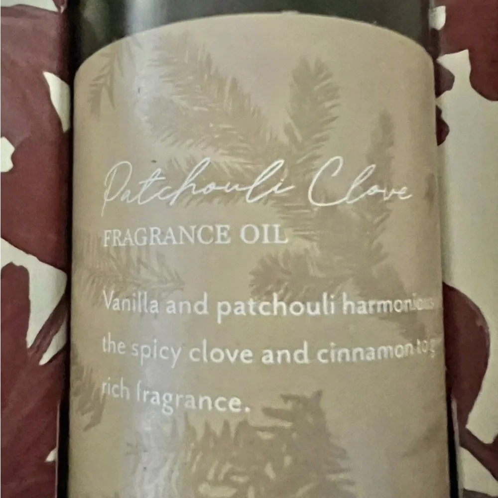 New Anthropologie Holiday Scented Oil Reed Diffuser Patchouli Clove Gift Set